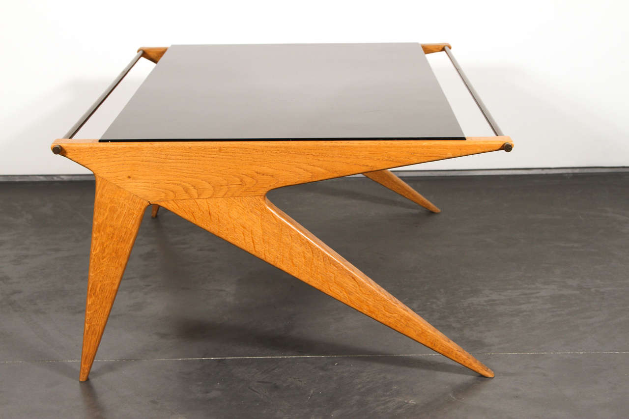 Mid-20th Century Louis Paolozzi Coffee Table For Sale